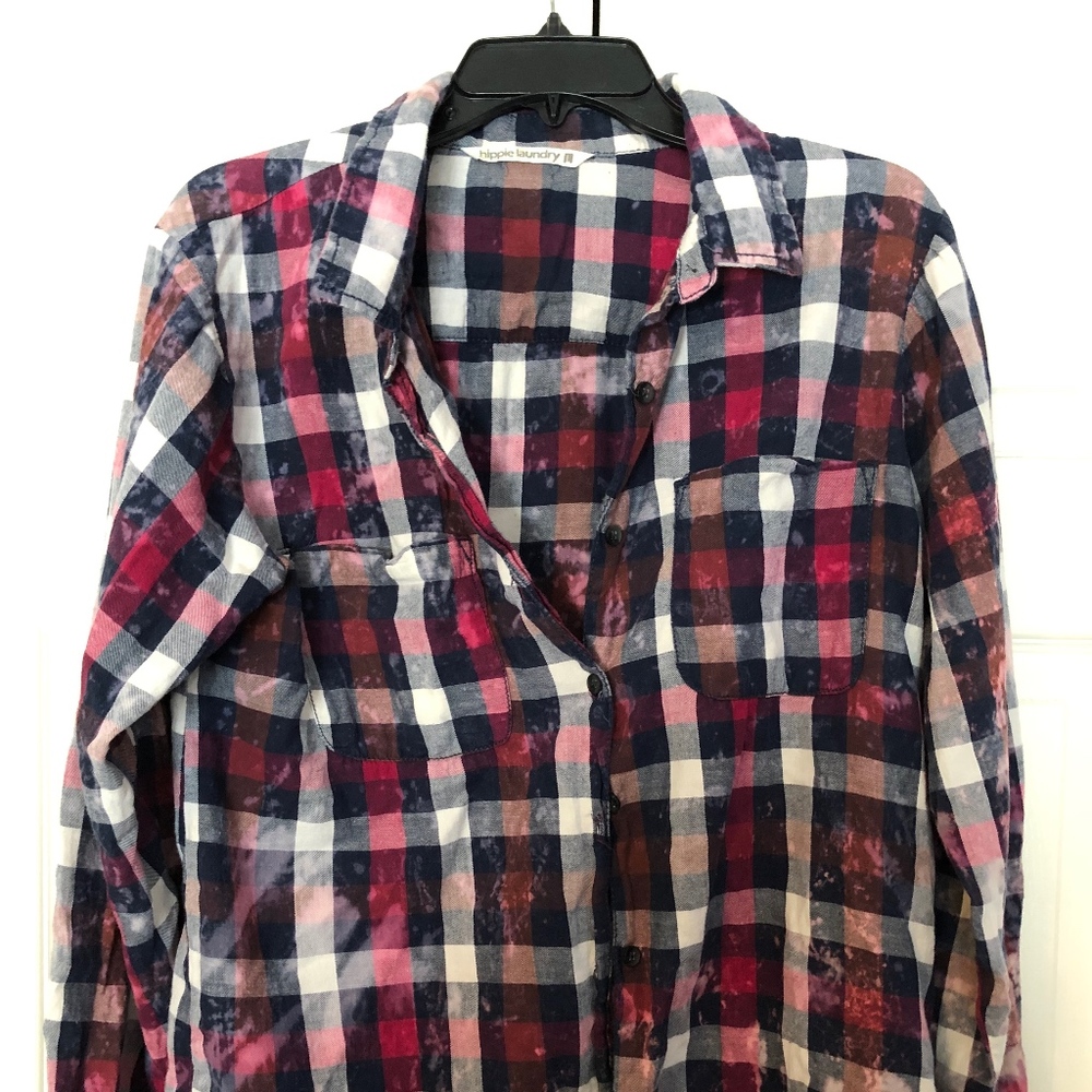 Hippie Laundry Acid Wash Flannel